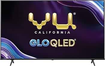 Vu 126cm (50 inches) GloQLED Series 4K QLED Smart Google TV 50QLED25