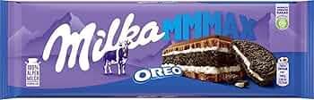 Mondelez International Milka Oreo Milk Chocolate Bar (300g)