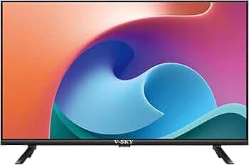 V-SKY 109 cm (43 inches) Full HD Smart Android LED TV (Black)