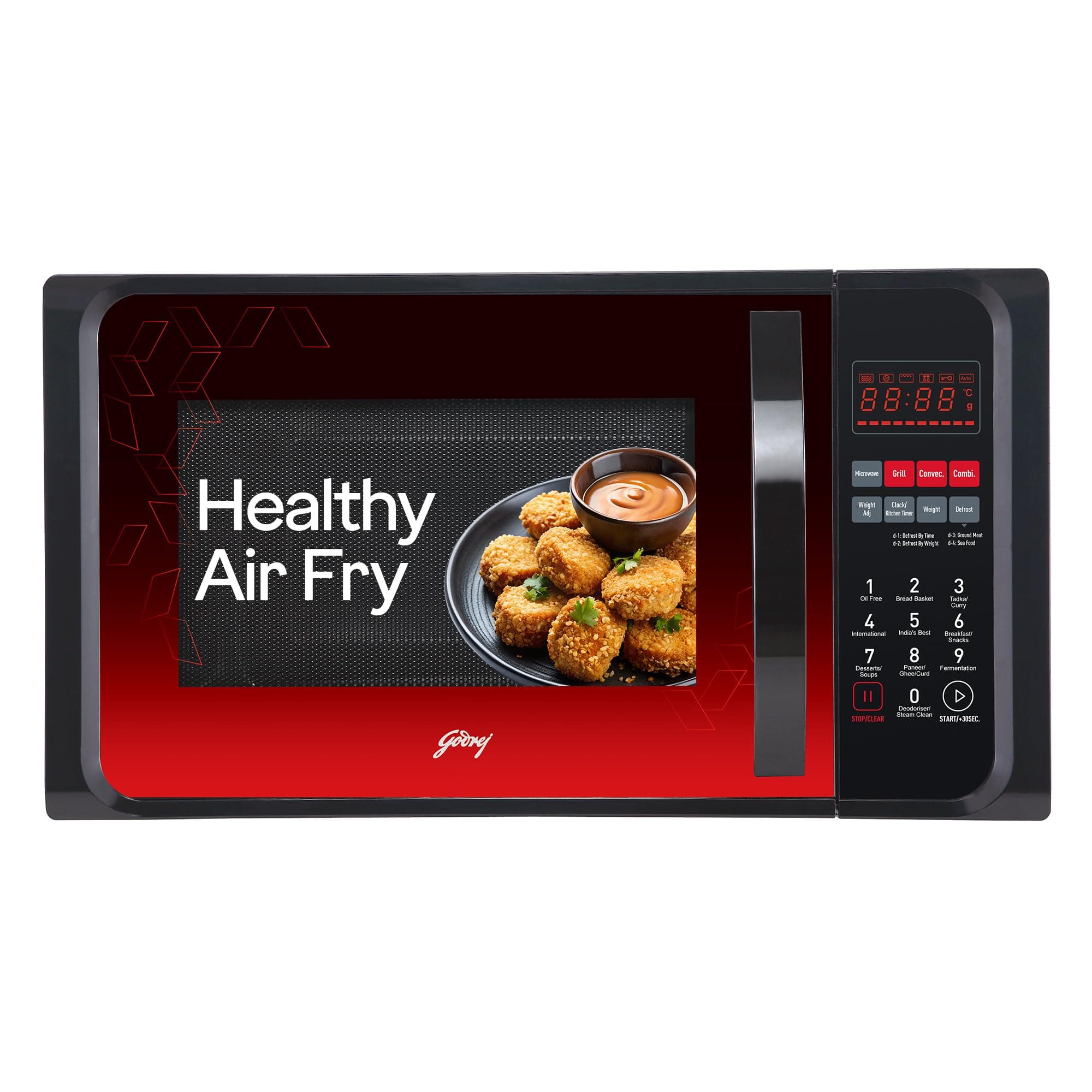 Godrej 23 L Convection Microwave Oven (GME 523 CF1 RM Plain Elec, Black)