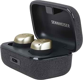 Sennheiser Momentum True Wireless 4 Smart Earbuds with Bluetooth 5.4, Crystal-Clear Sound, Comfortable Design, 30-Hour Battery Life, Adaptive ANC, LE ...