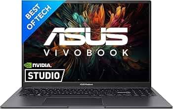 (Refurbished) ASUS Creator Series Vivobook 16X 2023, Intel Core i5-12450H 12th Gen, 16.0-inch FHD+ 120Hz, Laptop (16GB/512GB SSD/NVIDIA GeForce RTX 20...
