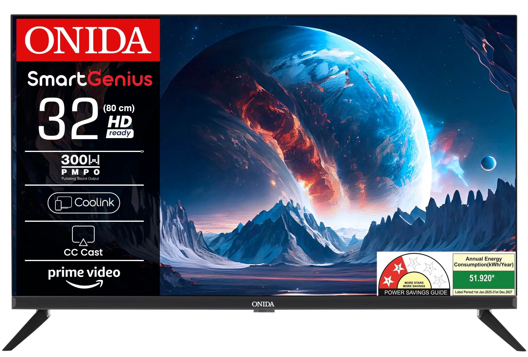 ONIDA 80 cm (32 inch) HD Ready Smart LED TV 32AHI
