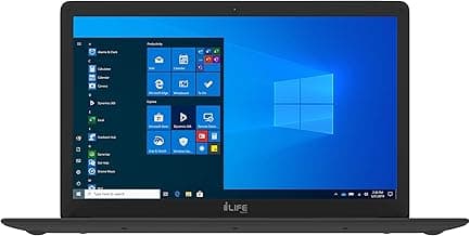 LifeDigital ZED AIR CX3 Laptop, 15.6" (39.62 cms) IPS FHD, Intel® Core™ i3 5005u/4GB RAM/1TB HDD+128GB Storage/Camera/Type-C Data/Win10, Black