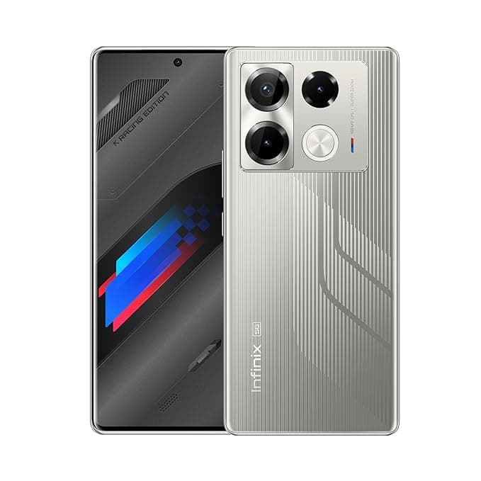 Infinix Note 40 Pro 5G (Racing Grey, 8GB RAM, 256GB Storage) | 3D Curved AMOLED 120Hz Display | 108MP OIS Triple Camera | Wireless Charging | Upto 16GB RAM with 256GB Storage
