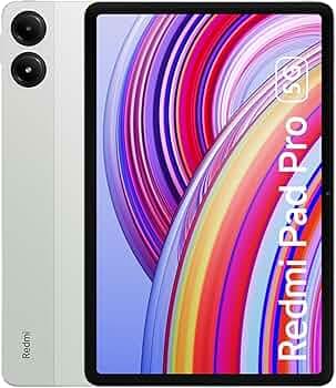 Redmi Pad Pro 5G |Snapdragon 7s Gen 2|30.7cm(12.1") Tablet|33+ Days Standby| 10000mAh|HyperOS|8GB, 256GB|Quad Speakers |Wi-Fi 6 + 5G |Quick Silver