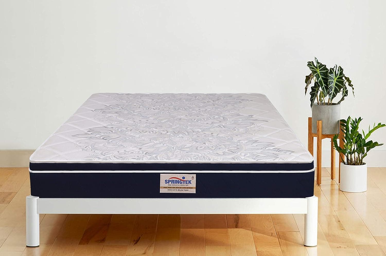 Springtek EuroTop Luxe Memory Foam 8 Inch Queen Bed Pocket Spring Mattress (72x60x8) Mattresses & Box Springs