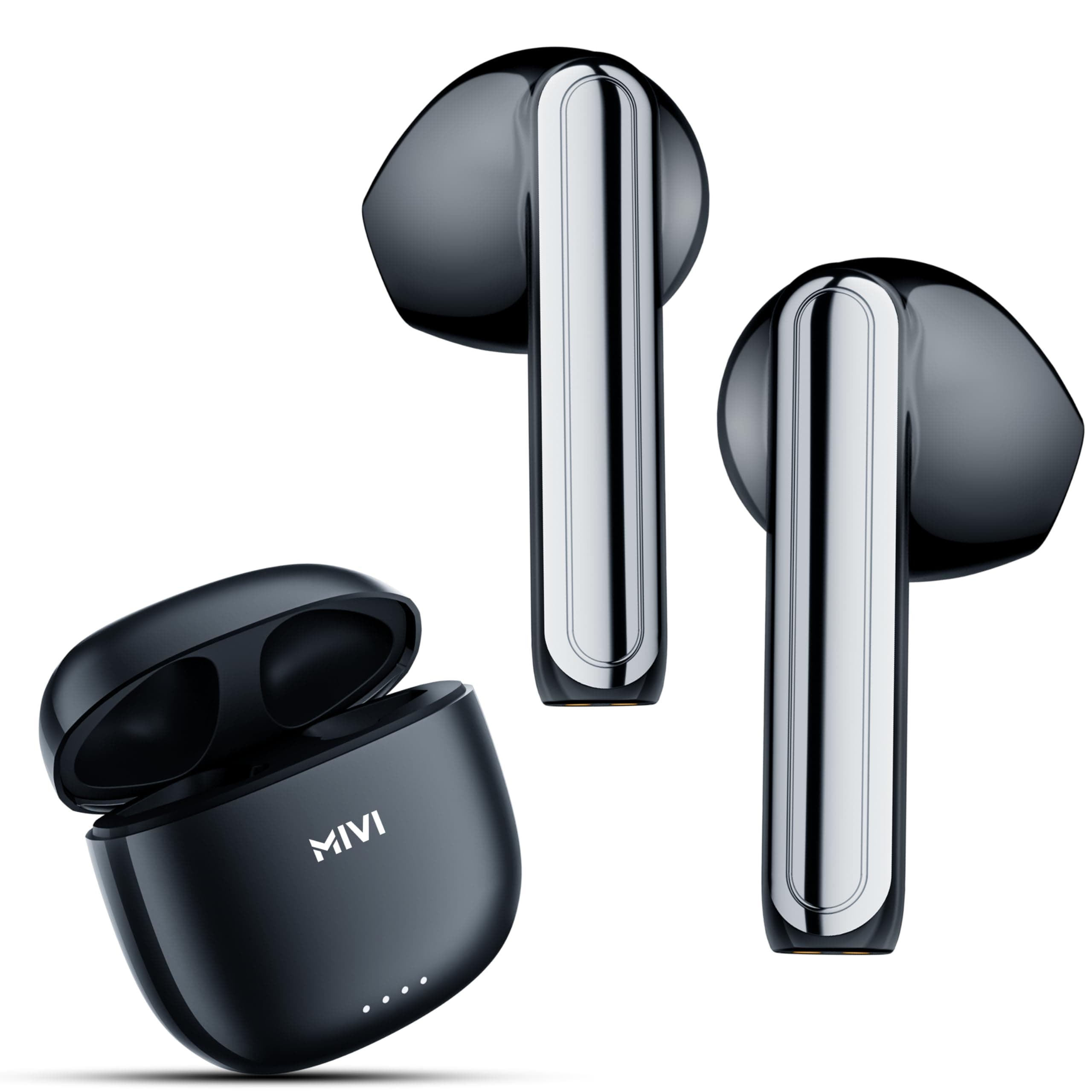 Mivi DuoPods B2 Ear Buds Wireless, 50H Playtime, PNC, 13mm, Bluetooth 5.1