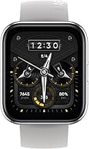 realme Smart Watch 2 Pro (Metallic Silver) with 1.75" HD Super Bright Touchscreen, Dual-Satellite GPS, 14-Day Battery, SpO2 & Heart Rate Monitoring, I