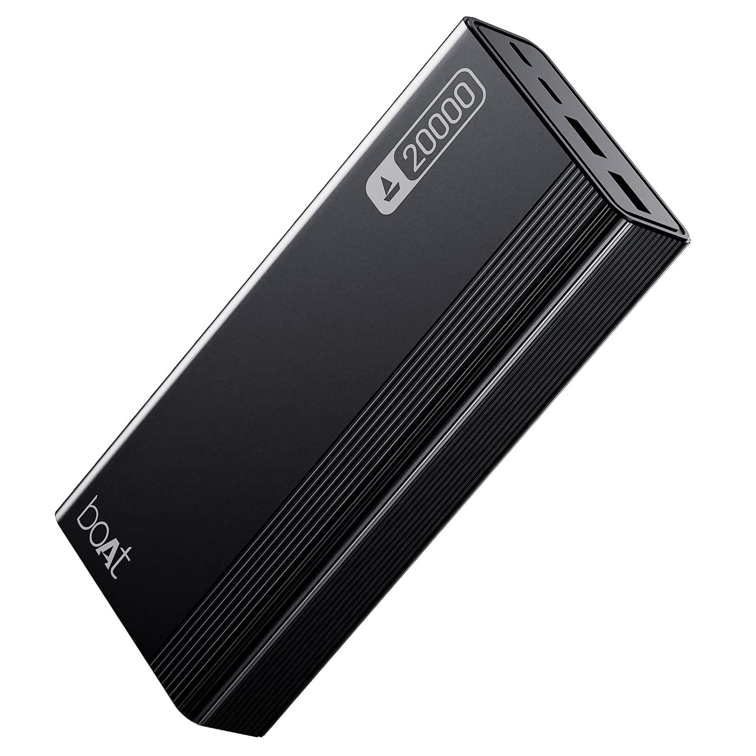 boAt Newly Launched Energyshroom PB401 20000mAh Power Bank| Micro USB and Type C (2-Way Input Ports), 3X Output Ports, Compatible with Tablets, Smartp...
