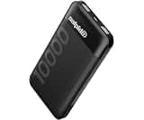 Salpido 10000mAh Portable Power Bank, Fast Charging, Dual Output, Black | PN-951, portable charger, Lithium-ion battery, smart chip safety, LED indicator, for iPhone, Samsung & all smartphones