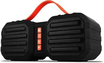 ZEBRONICS Sound Feast 51 Wireless Bluetooth 14W Rugged Finish Portable Speaker with Supporting Dual Drivers, Handy Strap, USB, SD Card, AUX, FM, TWS &...