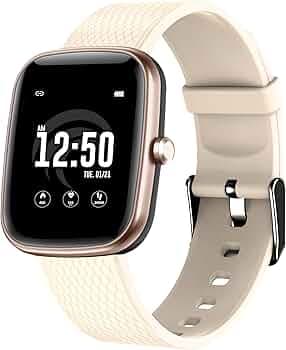 CELLECOR ActFit A4 IP68 Waterproof Smartwatch with 10 Days Long Battery, 24 * 7 Heart Rate Monitoring, Multi Sports Mode with Bluetooth Support for Ca...