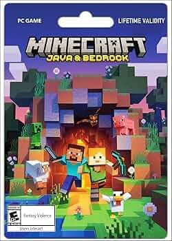 MINECRAFT- Java & Bedrock Edition - (PC GAME CODE) - INSTANT EMAIL DELIVERY (Wind 10/11)