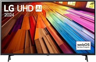 LG 43 (109.22 cm) UHD AI UT80 4K Smart TV (43UT80406LA)