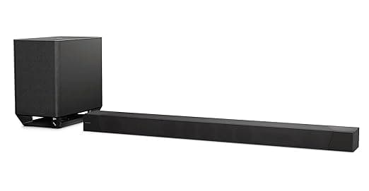 Sony HT-ST5000 7.1.2ch Dolby Atmos Soundbar with Wireless Subwoofer and Surround Sound(Dolby Atmos, Hi Res Audio, 4K HDR, Chromecast, NFC, Bluetooth) 