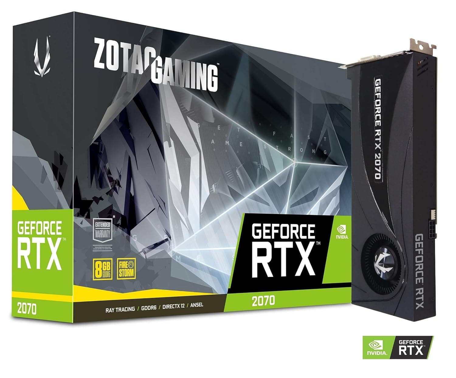 Zotac Gaming GeForce RTX 2070 Blower 8GB GDDR6 256 Bit Dual Sloted Graphics Card Graphics Cards