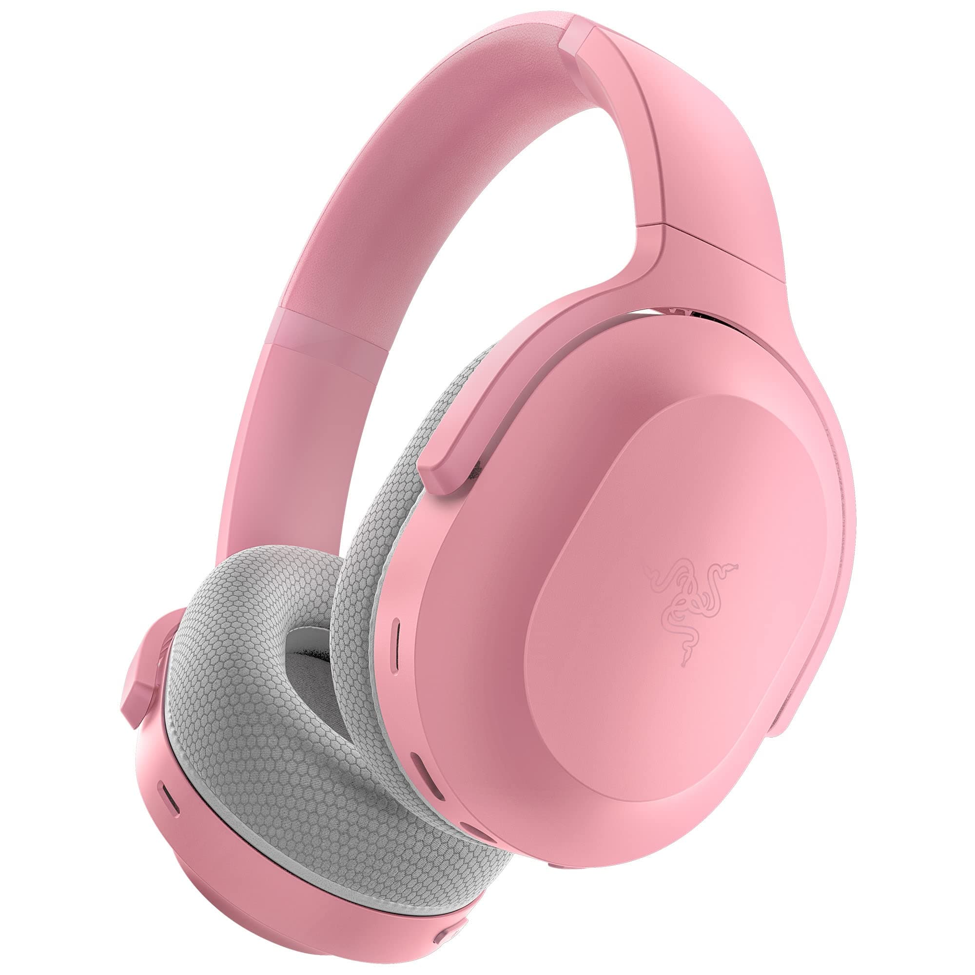 Razer Barracuda - Wireless Multi-Platform Gaming and Mobile Headset - Quartz Pink Ear Headset - Quartz Edition -RZ04-03790300-R3M1