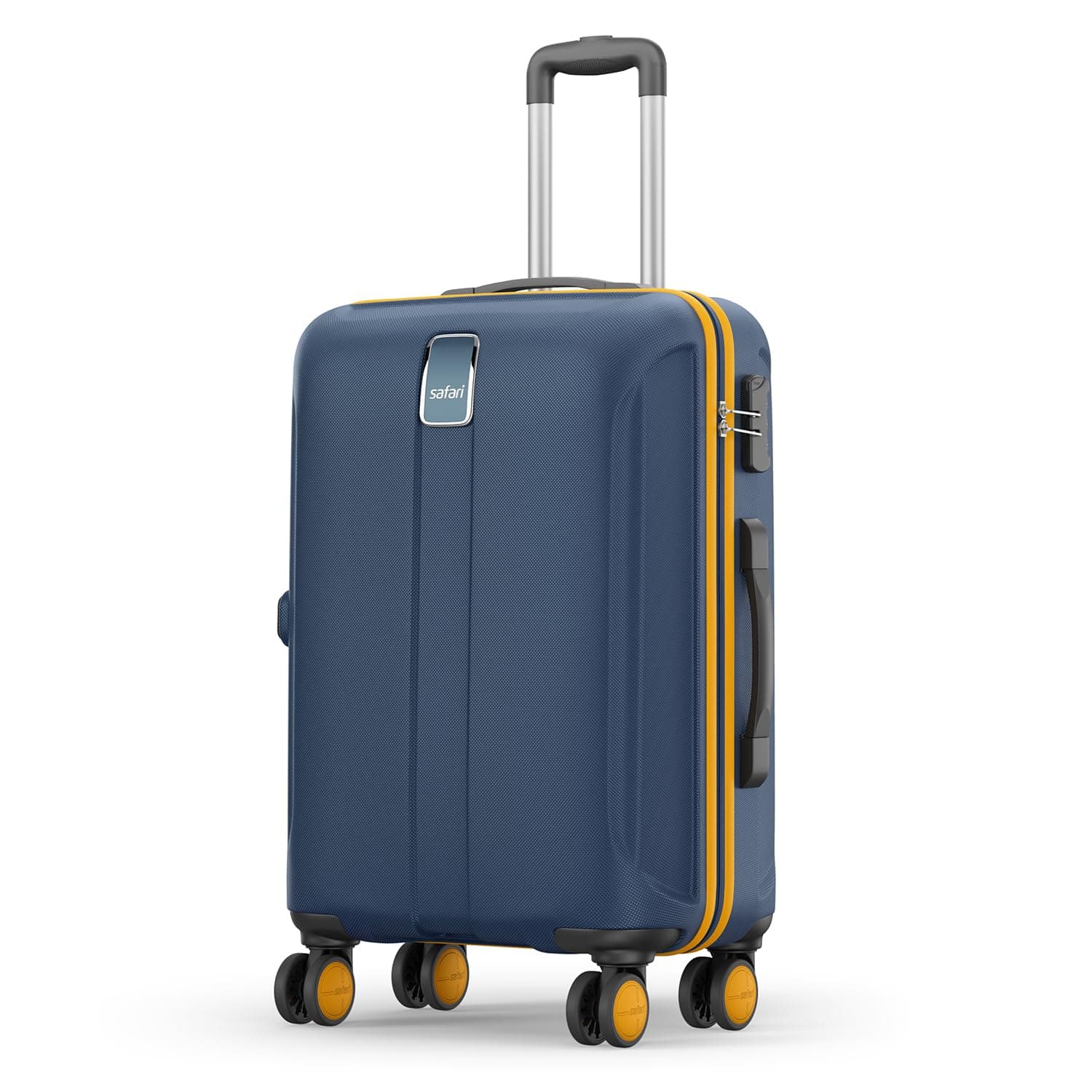 Safari Thorium Neo 8 Wheels 66 Cm Medium Check-in Trolley Bag Hard Case Polycarbonate 360 Degree Wheeling System Luggage, Trolley Bags for Travel, Sui...