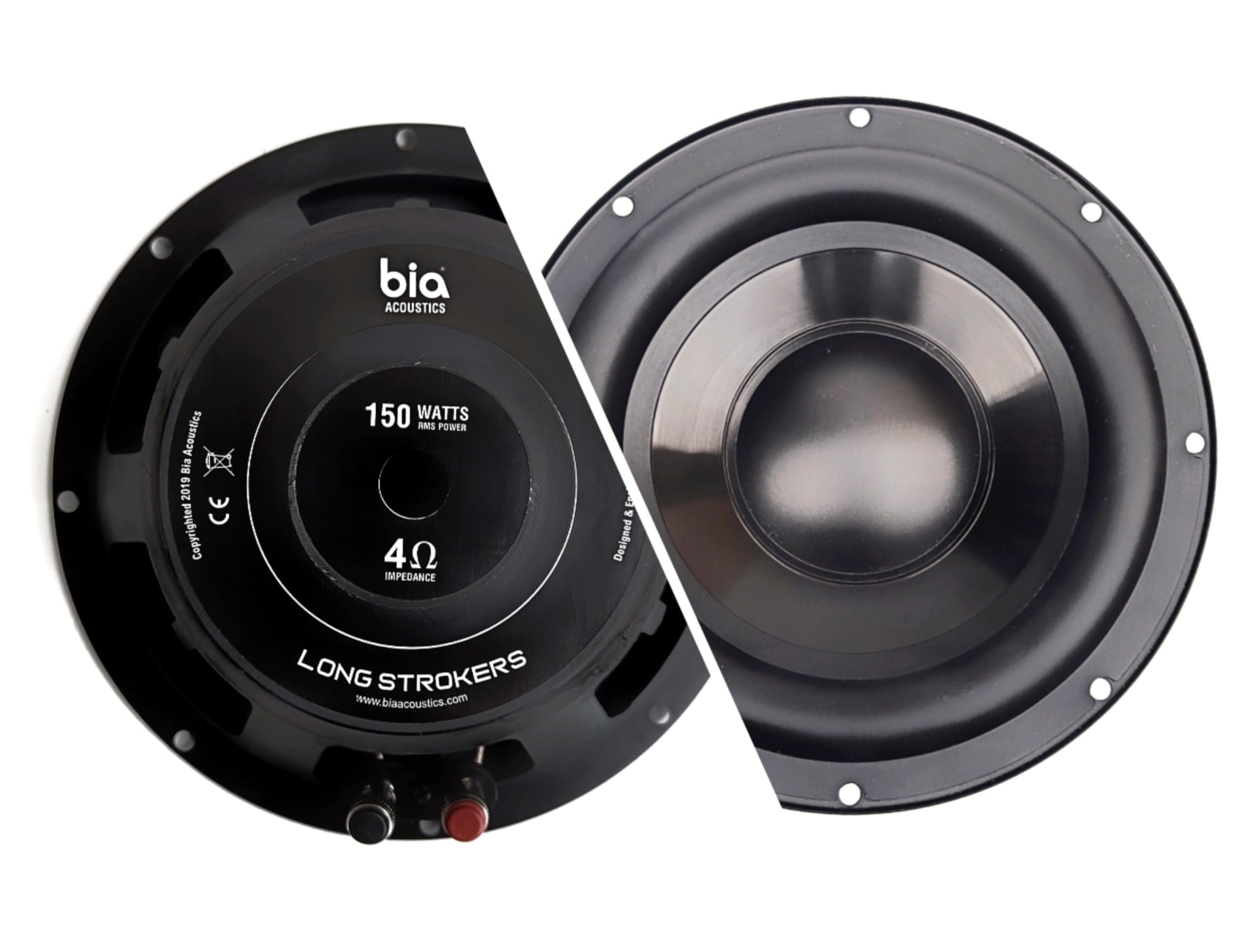 BIA Acoustics 8 inch Subwoofer 150W 4ohm for Car and Hometheatre