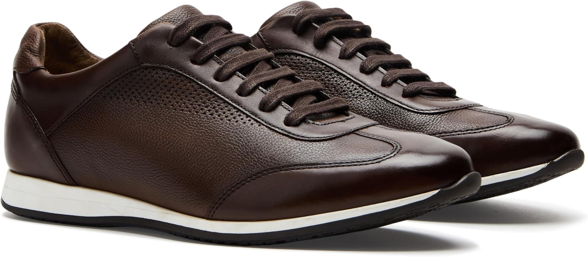Symbol Premium Mens Smart Casual Leather Sneakers