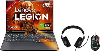 Lenovo Legion 5 AMD Ryzen 7 5800H 15.6" (39.62cm) WQHD IPS Gaming Laptop (16GB/1TB SSD/6GB NVIDIA RTX 3060/165Hz/Windows 11/Office 2021/RGB Backlit/2....