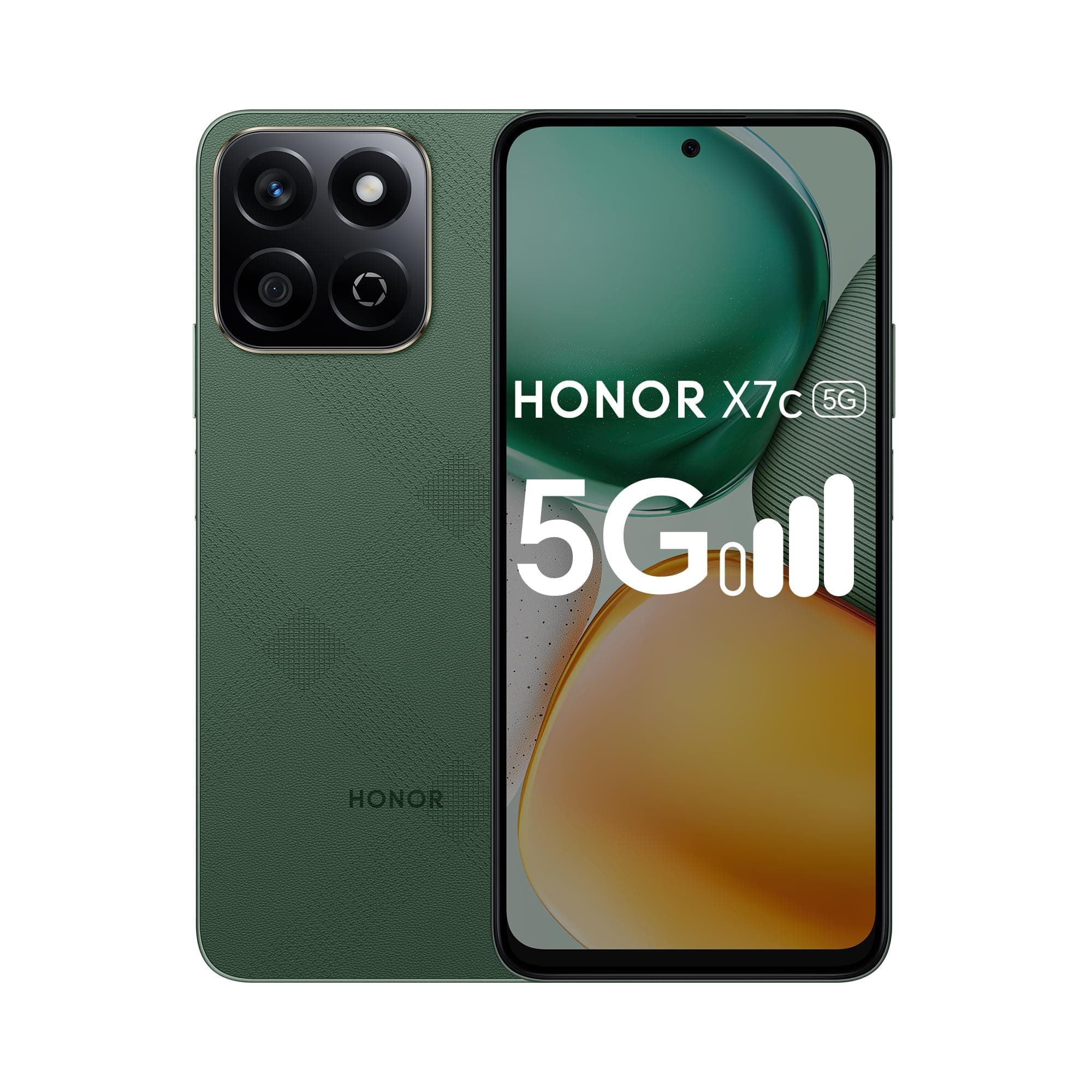 Honor X7c 5G Dual SIM (8GB RAM, 256GB Storage) | 50MP AI Camera | 5 Star SGS Certified | IP64 Standards | 120Hz Refresh Rate | 5200mAh Battery | (Vega...