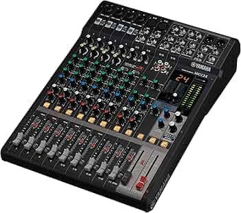 Yamaha MG12X CV Analog Mixing Console,12-channel Stereo Mixer with D-Pre Preamps, 24 Effect Programs, and 1-knob Compressors