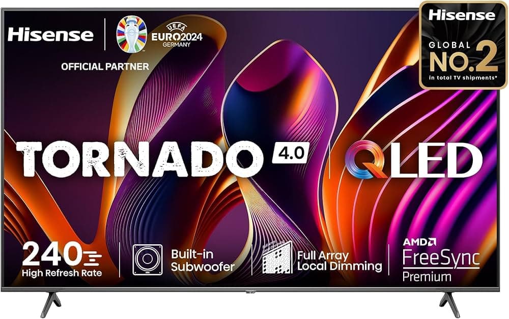 Hisense 164 cm (65 inches) Q7N Series 4K Ultra HD Smart QLED TV (Dark Grey)