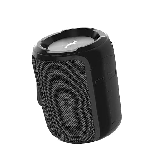 Mivi Octave 2.0 Portable Wireless Speakers with HD Stereo Sound, Powerful Bass (Black) Multimedia Speaker Systems