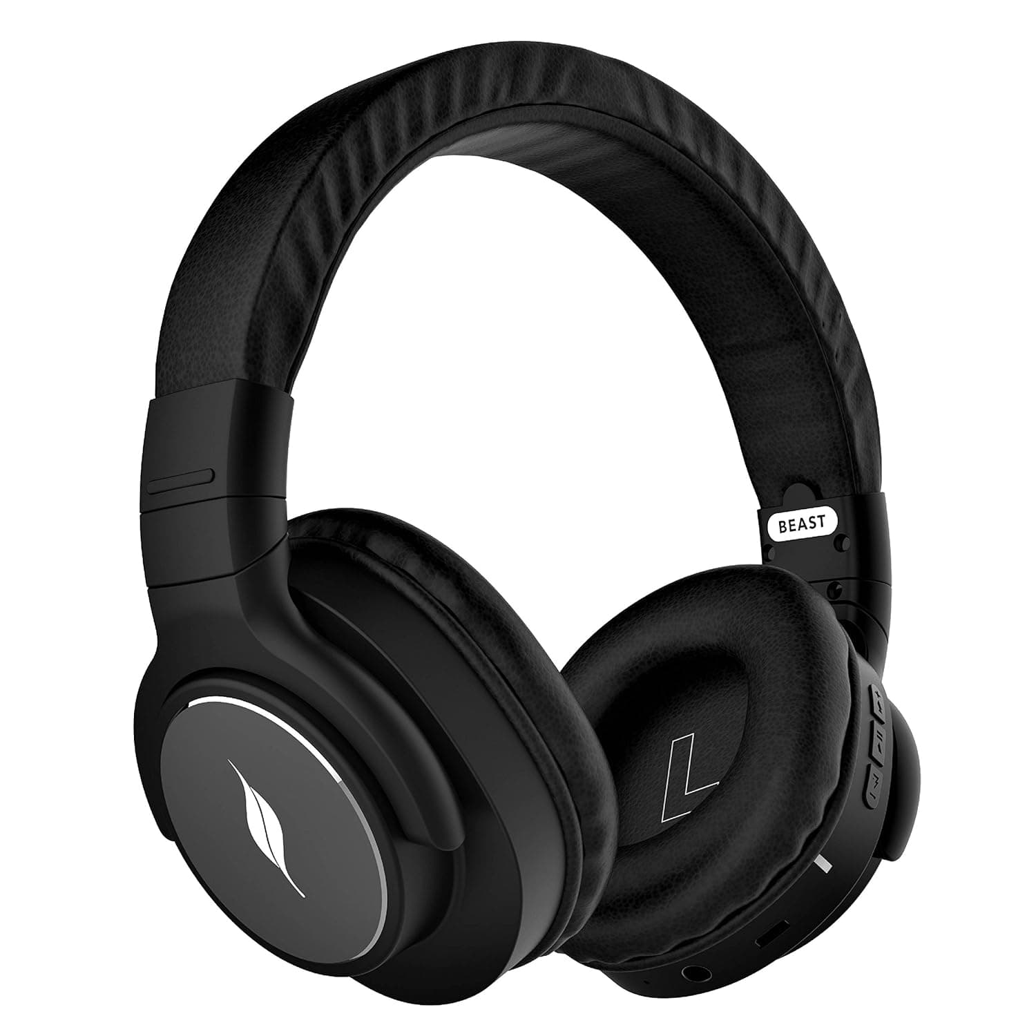 Leaf Beast Wireless Bluetooth Headphones for Android, iOS and All Other Smartphones Over-Ear