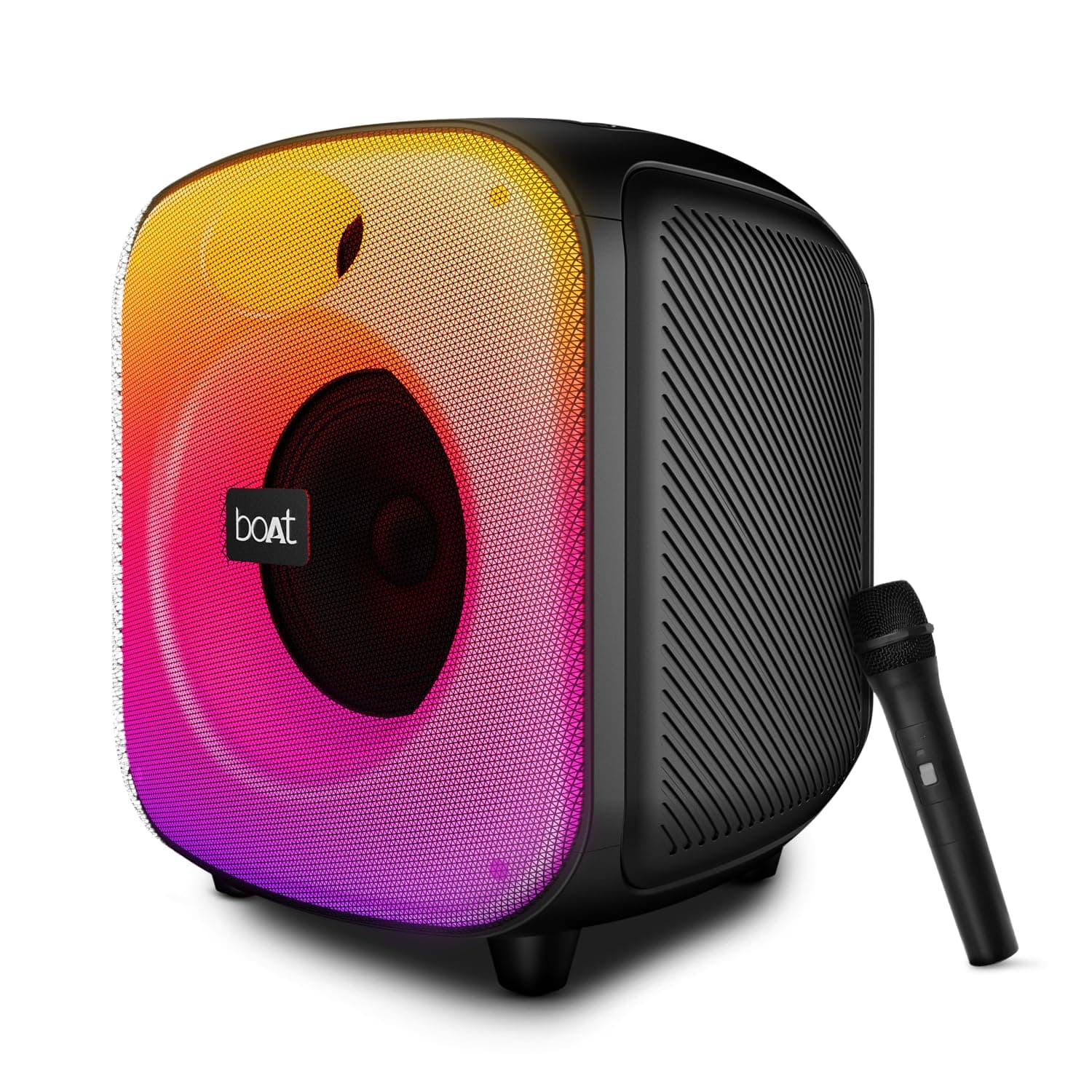 Boat 2025 Launch, PartyPal 65 Pro, 42W Signature Sound, Wireless Karaoke Mic, 8H Battery,RGB LEDs, TWS, Bass Boost, Multi Port, Bluetooth Speaker, Wir...