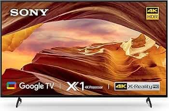 Sony Bravia 139 cm (55 inches) 4K Ultra HD Smart LED Google TV WO_KD-55X75L (Black)