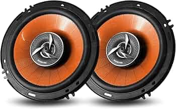 Sound FIRE GT Performance Series SF-6602 (Orange) 6 Inch 2-Way 400W MAX Co-Axial Car Speaker