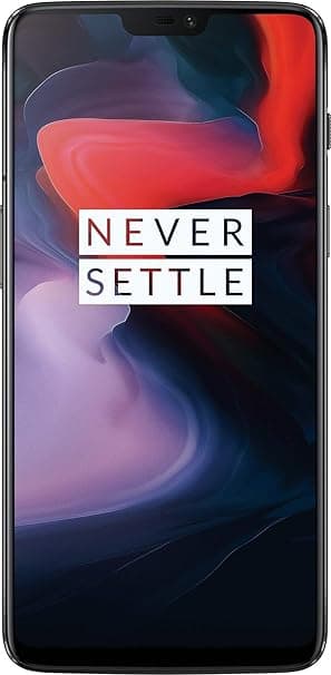 OnePlus 6 (Mirror Black, 6GB RAM, 64GB Storage) Smartphones