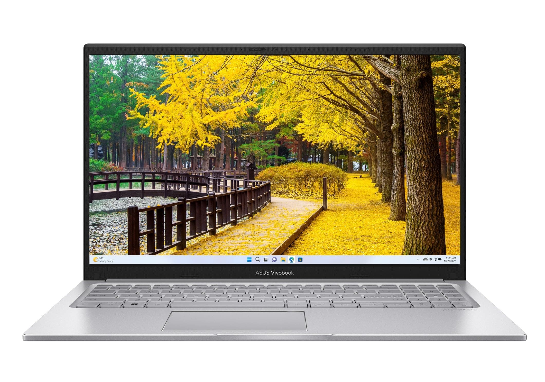 ASUS Vivobook 15 (2025), Intel Core i3 13th Gen 1315U - (16 GB/512 GB SSD/UHD Graphic/Windows 11 Home) Thin and Light Laptop/Backlit Keyboard/15.6" FHD Display/Silver/1.6 Kg/MS Office/2 Years Warranty