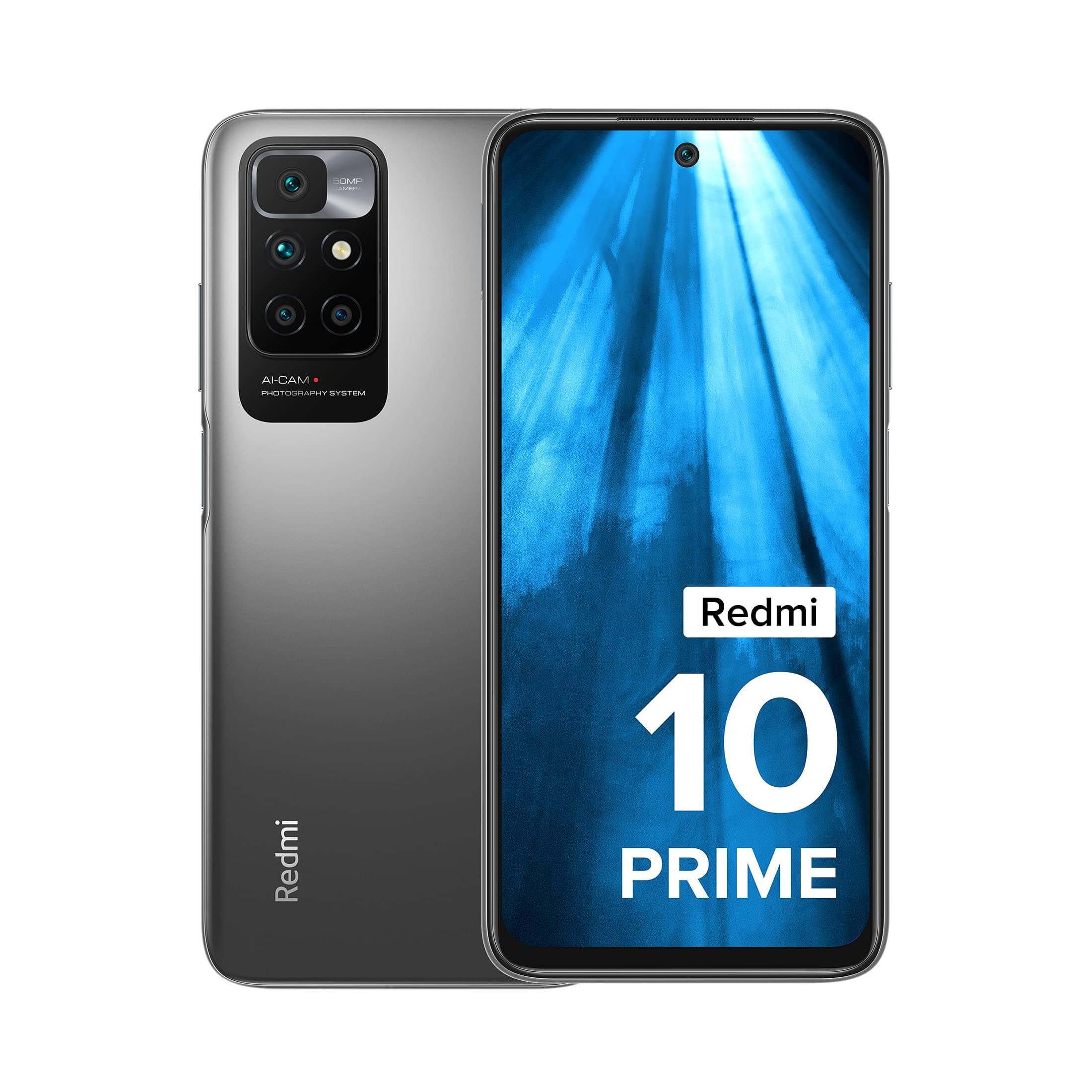 Redmi 10 Prime (Phantom Black 6GB RAM 128GB ROM |Helio G88 with extendable RAM Upto 2GB |FHD+ 90Hz Adaptive Sync Display)