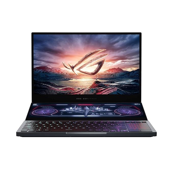 ASUS ROG Zephyrus Duo 15, 15.6" FHD 300Hz/3ms, Intel Core i9-10980HK 10th Gen, RTX 2080 SUPER Max-Q 8GB Graphics, Gaming Laptop (32GB/2TB RAID 0 SSD/W