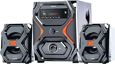 TANYO TA-044 Bluetooth Multimedia Speaker System (Black, 2.1 Channel)