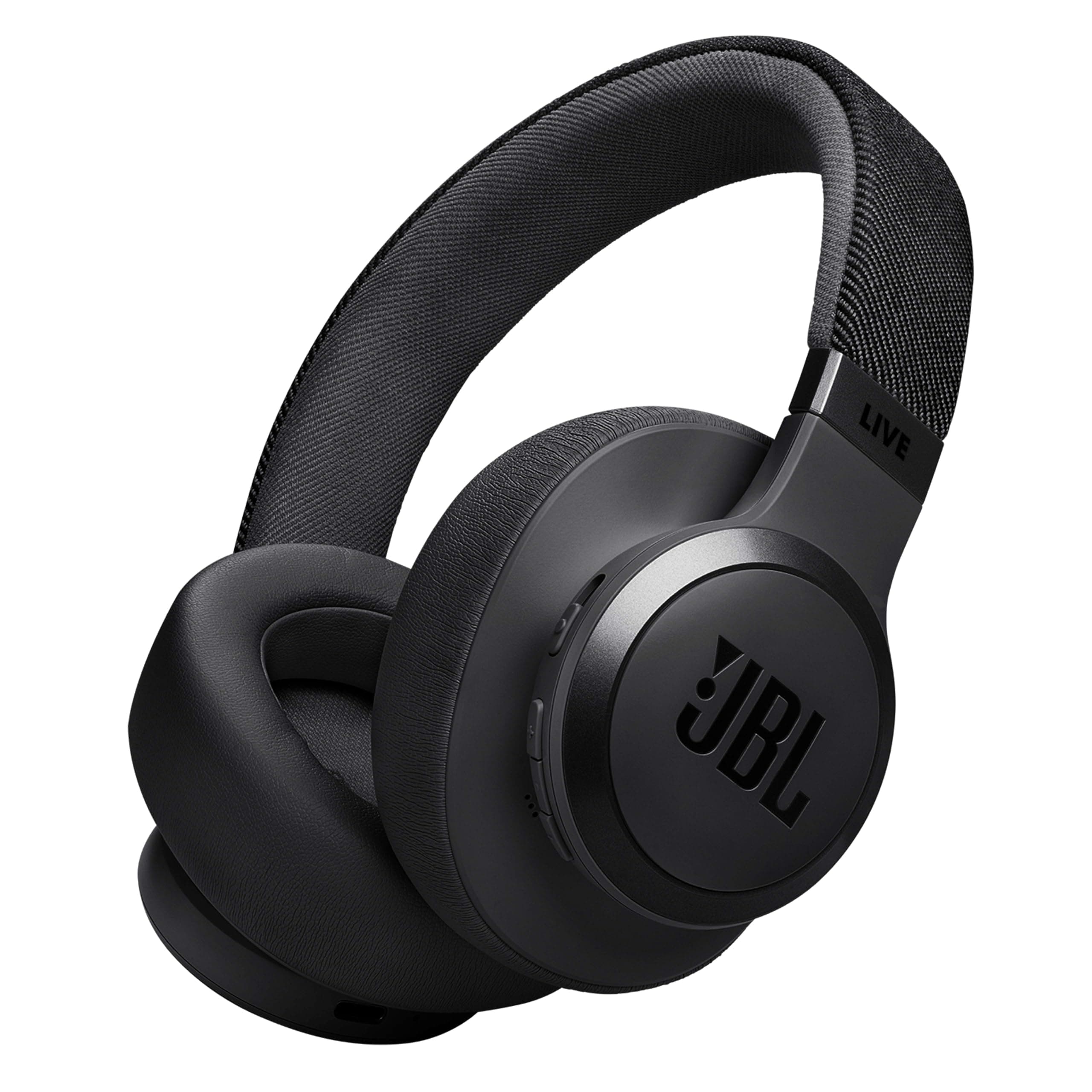 JBL Live 770NC True Adaptive Noise Cancellation Headphones Wireless Over Ear, Spatial Sound, 65Hrs Playtime, Speed Charge, Multipoint Connect and Pers...