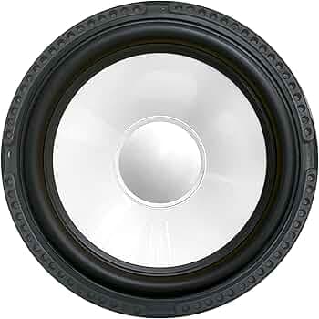 BASPRO WD-800 8 inch 70W RMS Woofer with 360W Peak Power (White)