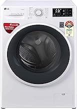 LG 7.0 kg 5 Star Inverter Fully-Automatic Front Loading Washing Machine (FHT1007ZNW, White, 6 Motion Direct Drive)