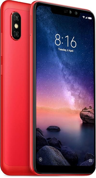 Redmi Mi Note 6 Pro (Red, 4GB RAM, 64GB Storage) Smartphones