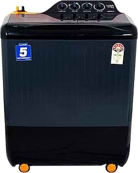 LLoyd GLWMS90HVGEX Semi Automatic 9.0Kg Top Load Washing Machine ( VIBRANT ORANGE & GREY) 2022