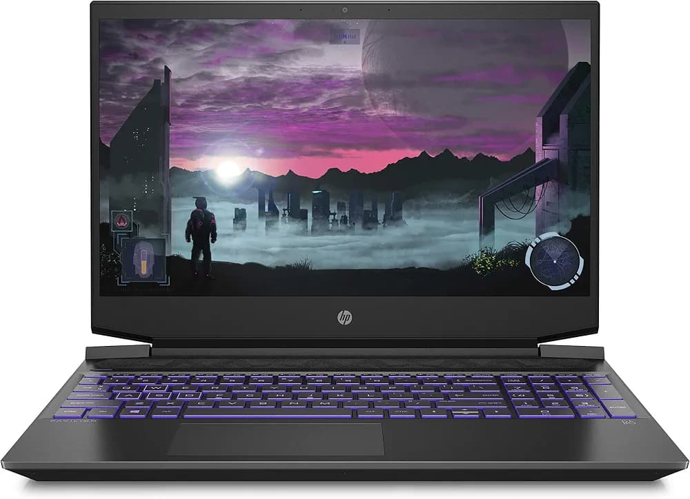 (Renewed) HP Pavilion Gaming(2021) AMD Ryzen 7 4800H 15.6 inches FHD Gaming Laptop (16GB/256GB SSD + 1TB HDD/144 Hz/Windows 10 Home/MS Office/GTX 1650Ti 4GB), 15-ec1512AX, Shadow Black, 2.19kg