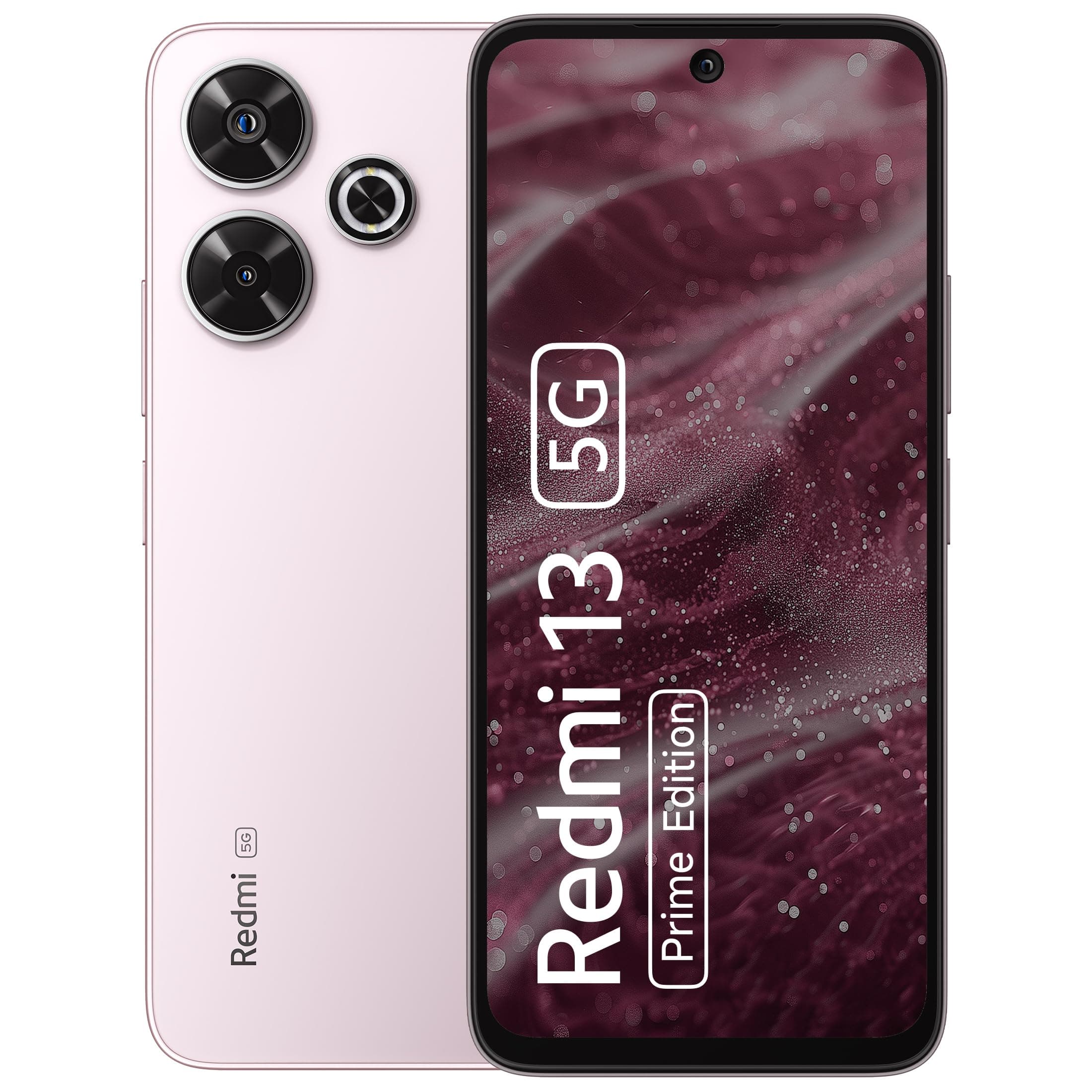 Redmi 13 5G, Orchid Pink, 8GB+128GB | India Debut SD 4 Gen 2 AE | 108MP Pro Grade Camera | 6.79in Largest Display in Segment