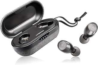 LYPERTEK TEVI - True Wireless Earbuds, Bluetooth 5.0 Stereo Hi-Fi Sound Wireless Earphones, IPX7 Waterproof, Upto 70 Hours Playtime, in-Ear Bluetooth