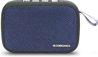 ZEBRONICS Zeb-Delight 3 Watt Wireless Bluetooth Portable Speaker (Blue)