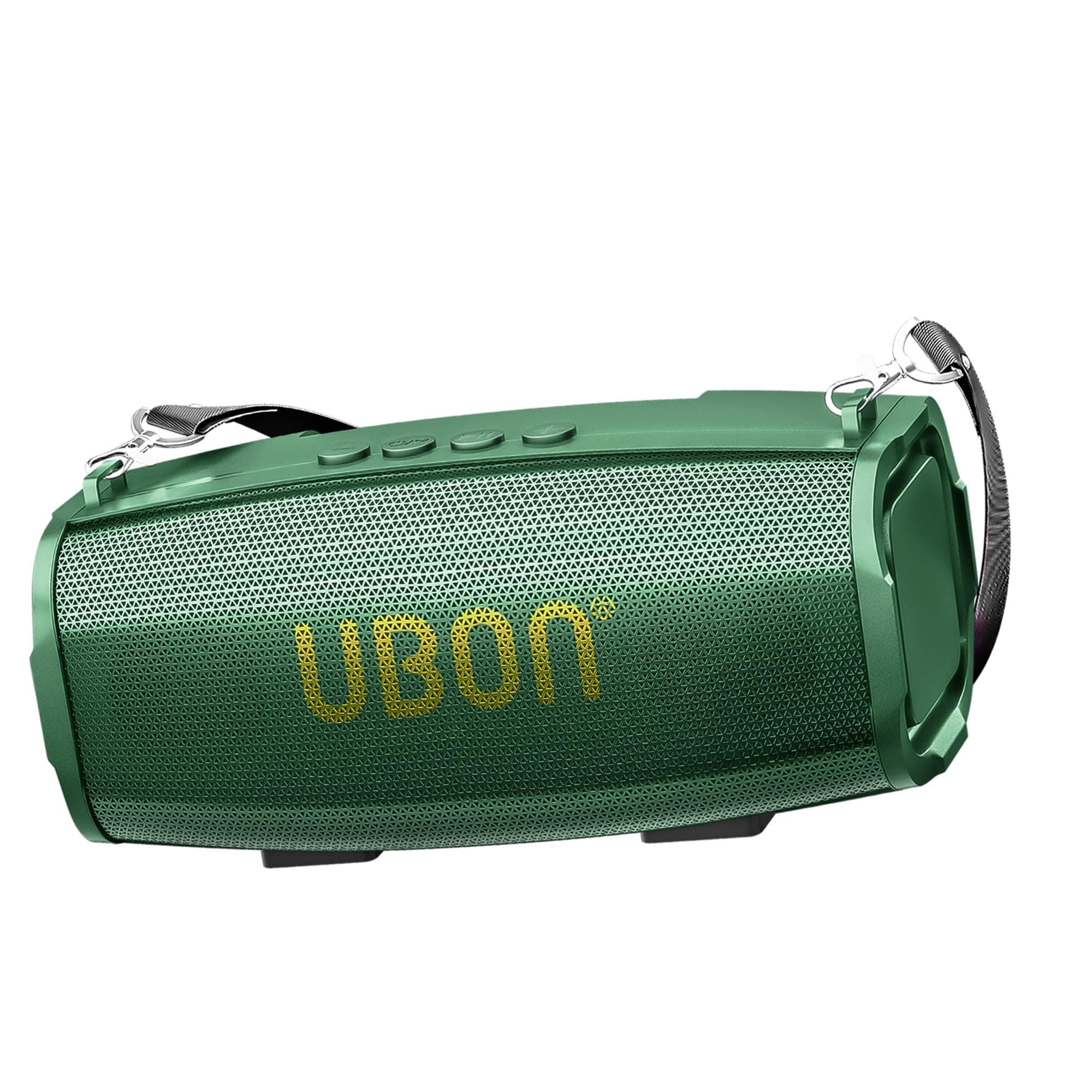 UBON Shahenshah SP-65, 20 watt Portable Bluetooth Speaker, 10 Hours Long Playtime, RGB Lights, Multiple Connectivity Wireless Party Speaker (Green)