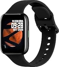 ZEBRONICS Zeb-Fit1220CH Smart Fitness Band, 2.5D Curved Glass Full Touch Display, SpO2, BP & Heart Rate Monitor, IP67 Water Resistant, 7 Sports Mode (
